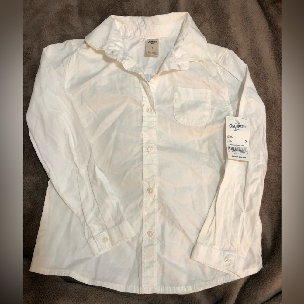 Girls Oshkosh button down shirt